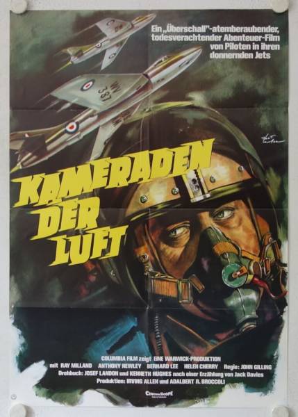 Kameraden der Luft originales deutsches Filmplakat (R70s)